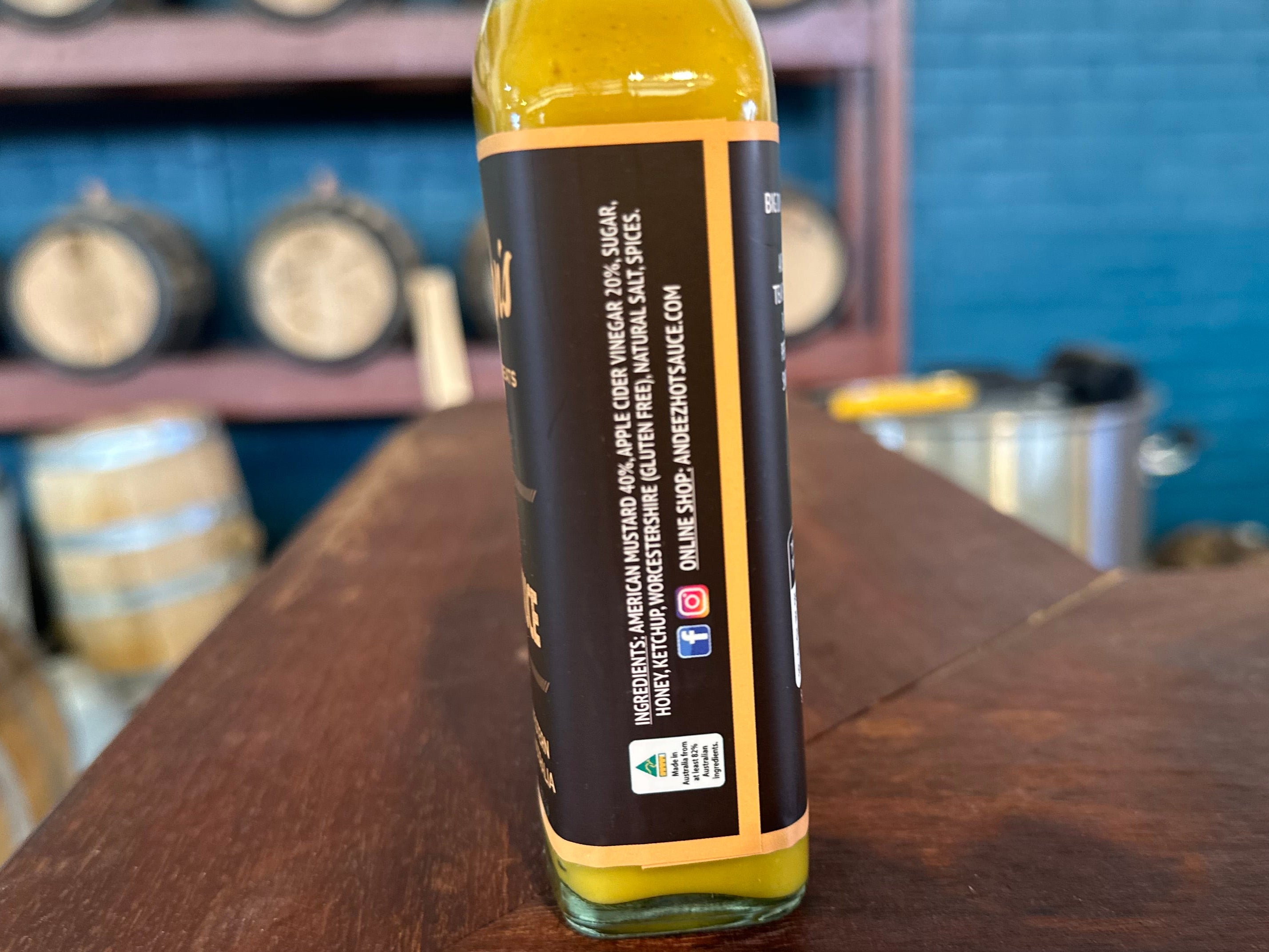 Golden BBQ Mustard (200mL)