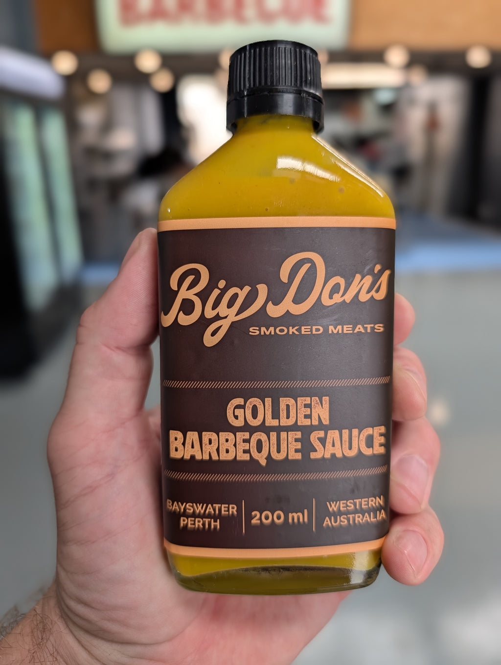 Golden BBQ Mustard (200mL)